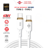 WISDOMUP Dây cáp sạc nhanh Type-C SJX-35CC công suất 60W, đầu cắm mạ vàng sang trọng, truyền tải dữ