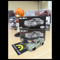Mini GT Kaido house 103 Nissan skyline GTR R34 kaido works V4 Millennium jade Car toys diecast mobil