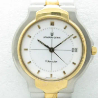（Midrange brand in swiss）Universal geneve POLEROUTER ultra-thin quartz men's watch (original film)