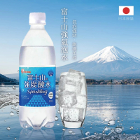 【IRIS】日本直送富士山強氣泡水 500mlx24入/箱(即期特惠2025.07.15)
