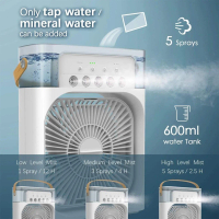 bugu mini fan Portable Air Conditioner Table Mini Personal Space Air Cooler With Usb Power Mobile