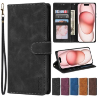 Wallet Skin-friendly Magnetic Flip Card Slot Stand Leather Case For Apple iPhone X XR XS Max SE 2022 2020 8 7 6 6s Plus Cover