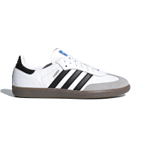 Adidas Originals Samba OG 男 女 白 焦糖黑底 經典 麂皮 復古 經典 休閒鞋 B75806