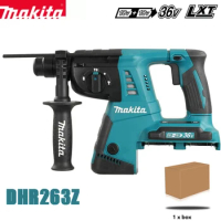 Makita DHR263Z 1-Inch Cordless Rotary Hammer Kit,Cordless 36V SDS-Plus Rotary Hammer Drill without Battery,3 Functions in 1 Tool