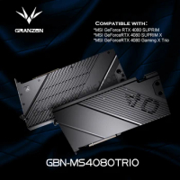 Granzon 4080 GPU Water Cooler For MSI GeForce RTX 4080 Suprim X / GAMING X TRIO Graphics Card Cooling Block GBN-MS4080TRIO