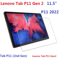 11.5" Tempered Glass For Lenovo Tab P11 Gen 2 Gen2 Screen Protector Tablet Protective Film 2022