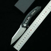 LEMIFSHE New 0762 Folding Knife 9cr18mov Blade G10 Handle Outdoor Camping Survival Kitchen Multifunctional EDC Tool