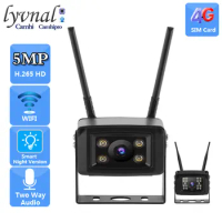 Sony335 5MP 3G 4G SIM Card Wireless Security IP Camera Wifi Bullet In-vehicle Two Way Audio IR/Color Night Version SD Card Slot