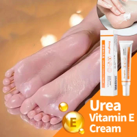 Anti Crack Foot Urea Vitamin E Cream Drying Cracked Feet Repair Hand Heel Dead Skin Removal Moisturizing Care Foot Mask 30g