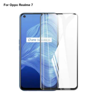 2PCs For Oppo Realme 7 3D Tempered Glass Film Screen Protector Protective Full Cover Protection For Oppo Realme 7 Film 7 Pro