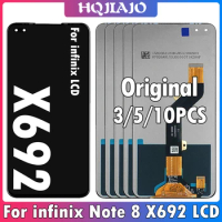 3/5/10PCS Original Screen For Infinix Note 8 LCD Display Touch Screen Digitizer Assembly For Infinix Note8 X692 LCD No Frame