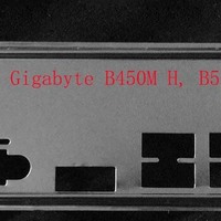 OEM For Gigabyte B450M H, B560M H I/O Shield Back Plate BackPlates Blende Bracket