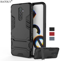 For Cover Oppo Reno Ace Case Armor TPU Silicone Shell Hard PC Back Cover For Oppo Reno Ace Phone Bumper Case For Oppo Reno Ace
