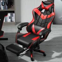UVR Professional Computer Chair Swivel Office Chair With Footrest Ergonomic Computer Chair WCG Gaming Chair Racing Chair