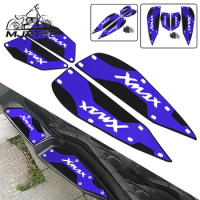 Motorcycle CNC Scooter Skidproof Footrest Footboard Step Foot Plate For Yamaha XMAX300 XMAX250 XMAX 400 125 X-MAX 300 250 2022