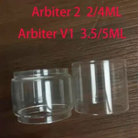 Bubble Glass for OXVA Arbiter 2 Arbiter Ⅱ 2/4ml Arbiter 1 3.5/5ML Arbiter Solo Replacement Mini Glass Cup Silicone sticker