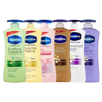 【Vaseline 凡士林】身體潤膚乳液600ml 4入組(多款任選/平行輸入)