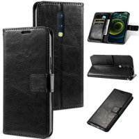 Leather Flip Wallet Case For OPPO Realme3 Realme5 Realme6 Realme7 Realme8 RealmeC11 C12 C15 C17 C20 C21 X7 X50 Pro Protect Cover
