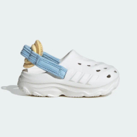 【adidas 愛迪達】涼鞋 童鞋 小童 兒童 運動 MAXXCLOG I 白藍 JR0095