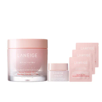 【LANEIGE 蘭芝】粉澎潤睡美人晚安面膜 60ml(晚安凍膜 緊緻 撫紋 膠原蛋白 官方直營)