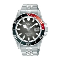 Jam Tangan Alba Flagship Pria AU4049 AU4051 AU4053 Stainless Steel Original Garansi Resmi SILVER COK