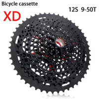 Sunshine XD Structure Ultralight 12 speed cassette MTB bike freewheel 12s 12V 9-50T black Mountain bicycle for sram XD Freehub