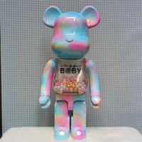 1000% Bearbrick 70cm ABS Figure For Childr Bear@bricklys Toy Collection Living Room Shop Model Decoration Doll Gif