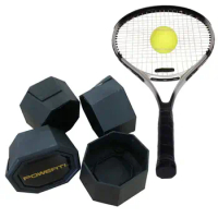 1Pcs Convenient Tennis Racket End Cap Shockproof Energy Sleeve Racquet Damping Cover G2/3 Shock Absorption Sport Supplies Handle