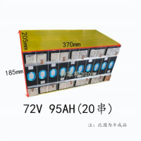 72V 0.5mΩ 40/95/120Ah E-Tricycle,Motorcycle,Ebike Power Lithium LiFePo4 Battery of 21/20S Modules for E-Vehicle, Electric Car