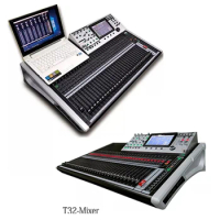 32 Channel Dj Professional Audio Digital Mixer Mixing Console professional audio video dj controller/audio console mixer