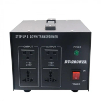 220V to 110V 110V to 220V 2000W Voltage Converter Transformer Step Up/Down Power Supply