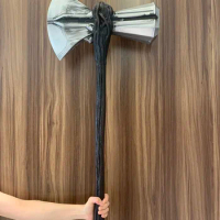 FC Thor Axe Stormbreaker 1:1 Oversized Battle Ver. Thor's Hammer Cosplay Weapons Avengers Role Model Super Heroes Safety Toy
