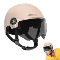 Motorcycle Helmet For Men Women Classic Retro Scooter Half Helmet Ultralight Cycling Helmet MTB Bike Bicycle Motorcycle Helmet