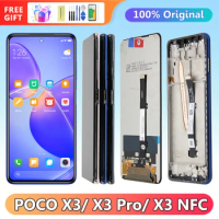 6.67'' Display for Xiaomi Poco X3 Pro M2102J20SG, for Xiaomi Poco X3/ X3 NFC Lcd Display Touch Screen Digitizer Parts