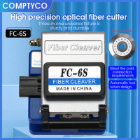 FC-6S FTTH Optical Fiber Cleaver metal High Precision cold connection cutter tool
