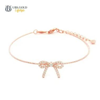 UBS Gold Gelang Emas Brigita - Ggvp000148 - 17k 16cm-Rose Gold
