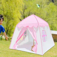 Kids Tent Gift Toy Tent Indoor and Outdoor Games for Children Playhouse Tent for Bedroom Breathable Toy House Girls Castle Tent