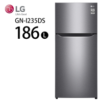 LG樂金 186公升 Smart 變頻 雙門冰箱 精緻銀 GN-I235DS
