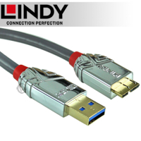 LINDY CROMO USB3.0 A/公to Micro-B 1m (36657)