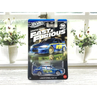HOT WHEELS LANCER EVOLUTION VII 7 FAST AND FURIOUS GRAPHIC REMIX BIRU SILVER SERIES BLUE YELLOW DIEC