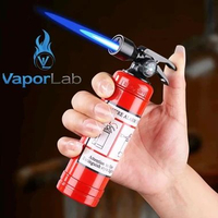 korek api bara las unik lucu model tabung pemadam apar jet torch fire extinguisher gas lighter 3461 