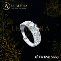 【GADAI BALIK SECARA BAUCAR】LE AURRA Elva Moissanite Ring HADI/PP (UNCLE HADI)