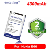 DaDaXiong 4300mAh BL-4U Li-ion Phone For Nokia E66 3120C 6212C 8900 6600S E75 5730XM 5330XM 8800SA 8800CA Etc Battery
