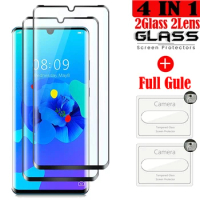 3D Full Gule Tempered Glass For Huawei P30 Pro Explosion-proof Screen Protector For Huawei P30 Pro Camera Glass For P30 Pro