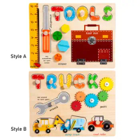 Busy Board Multifunctinal Learning Toy Toddlers Activity Board for Gift Children's Day Preschool Learning Kids Christmas
