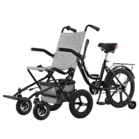 Trolley Folding Bicycle Shopping Cart Tricycle Lightweight Shopping Cart