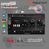 Deckless NAKAMICHI 7” inch Apple Carplay & Android Auto Head Unit Tape Mobil + Camera HD