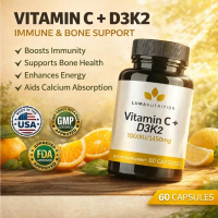 Vitamin D3 + K2 + C: Imun meningkat · Tubuh lebih fit · Kesehatan lebih terjaga