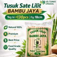 1KG TUSUK SATE LİLİT 18cm (isi -+130pcs) - tusuk sate gepeng - tusuk sate lilit ayam Kitchenware