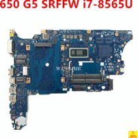 Used For HP ProBook 650 G5 Laptop Motherboard Mainboard 6050A3028501 with SRFFW i7-8565U CPU UMA 100% Working